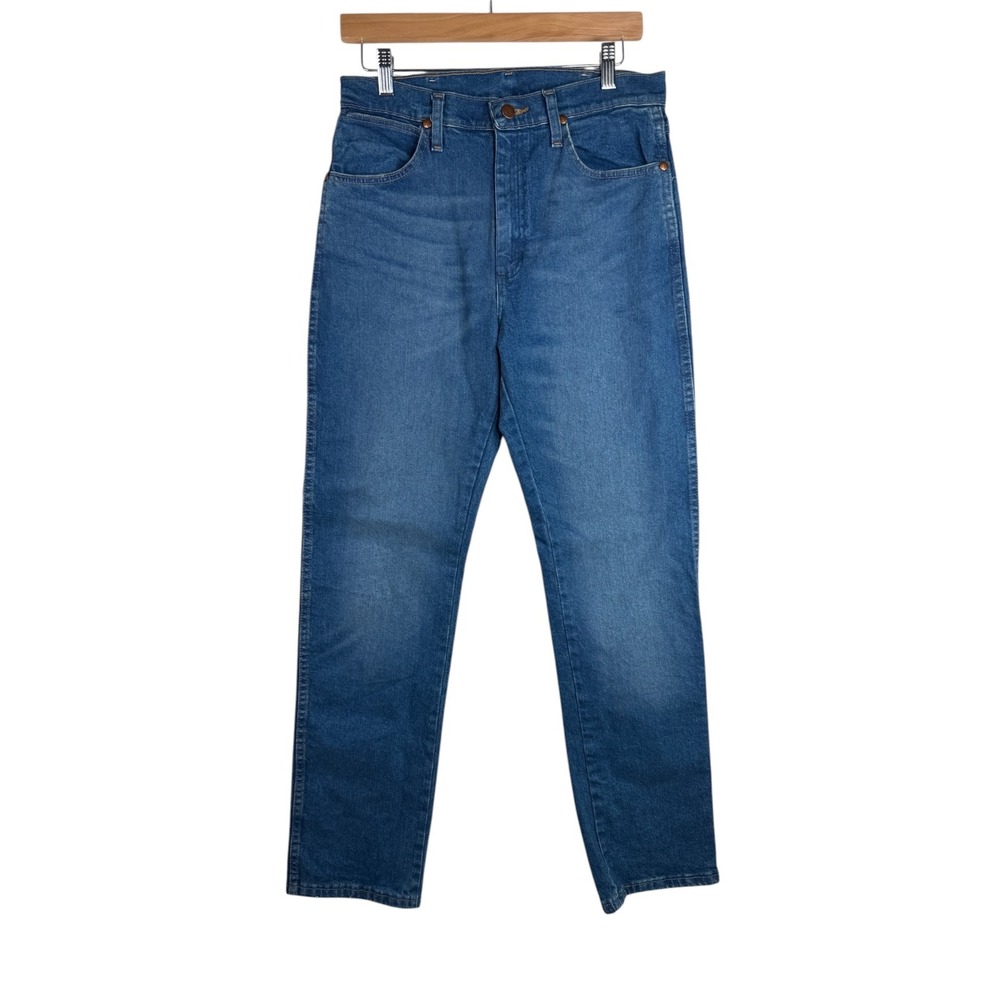 Wrangler Women's Straight Leg Jeans size 29 Blueβ